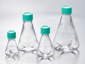 Колбы Эрленмейера, 500 мл, PC, апирогенн., невент. крыш., инд. уп.