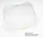 Стекла для электрофорезной камеры, короткие, 5 шт/уп Стекла для электрофорезной камеры, короткие, 5 шт/уп