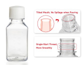 Контейнеры для реагентов, 250 мл, квадратные, без РНК/ДНКазы, стерил., PET