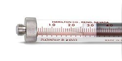 Шприц Hamilton серии BFP, Bubble Free Prime
