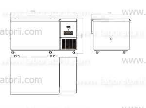 Морозильник низкотемпературный DW-HW668, изображение 2