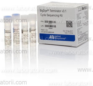 Набор для секвенирования BigDye Terminator v3.1 Cycle Sequencing Kit.