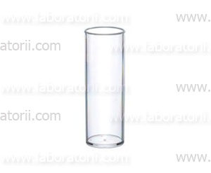 Контейнер для дрозофилы 16 мл., размер 22х63, без крышки, не стерильный, прозрачный, 1500 шт/кор