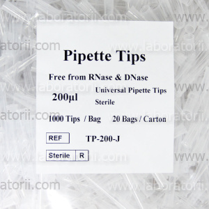Наконечники, 20 - 200 мкл, универсальные, без ДНКаз, РНКаз, стерильные, PP, изображение 1